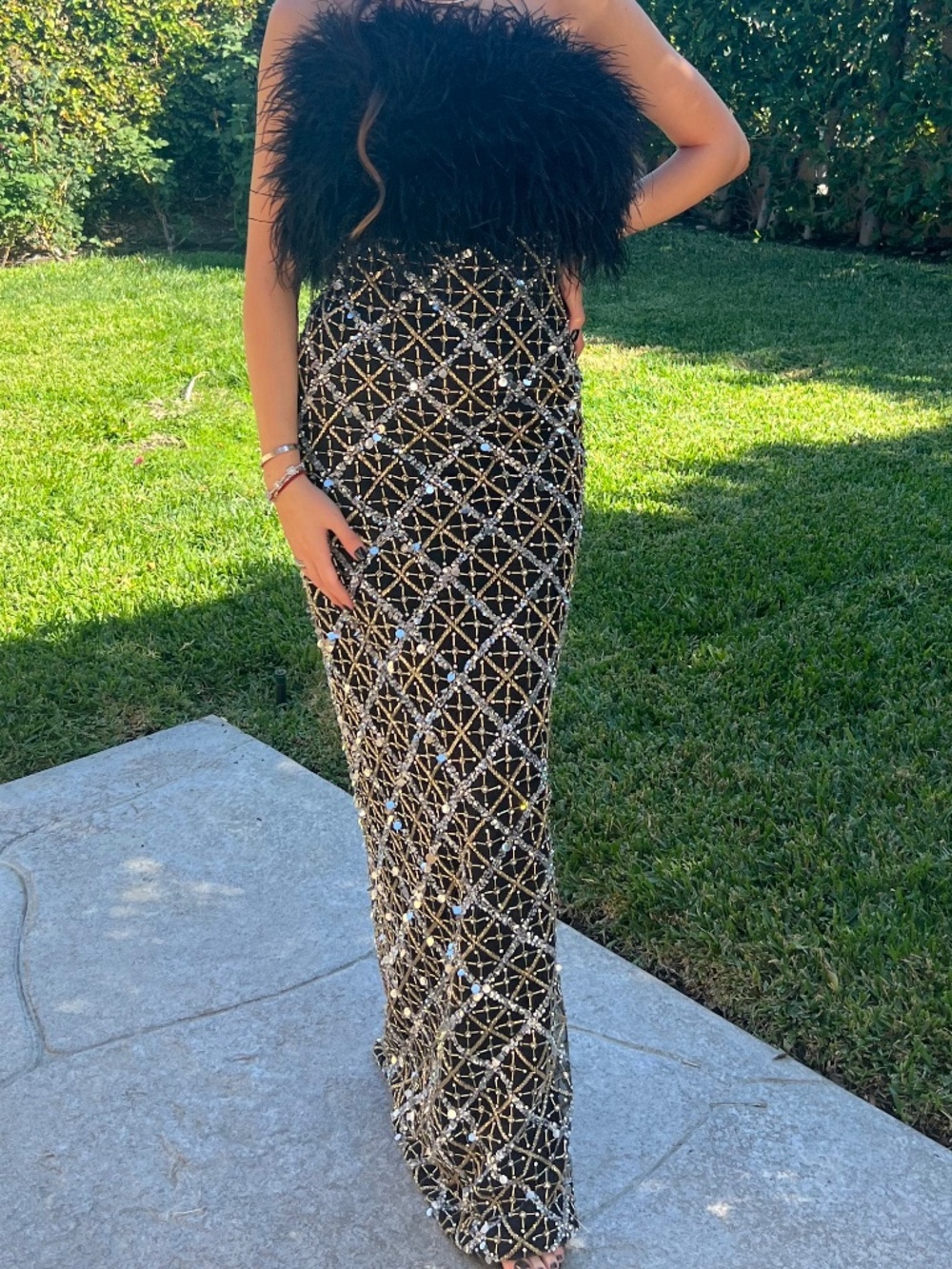 Custom made gown